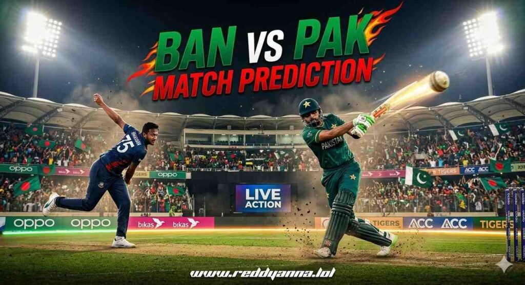 Ban vs Pak Prediction