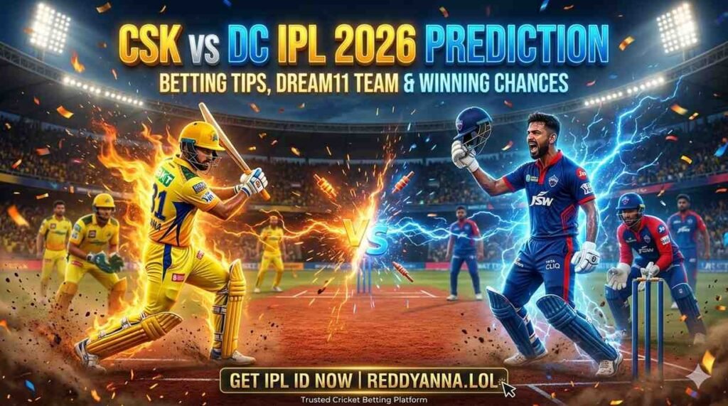 DC vs CSK betting
