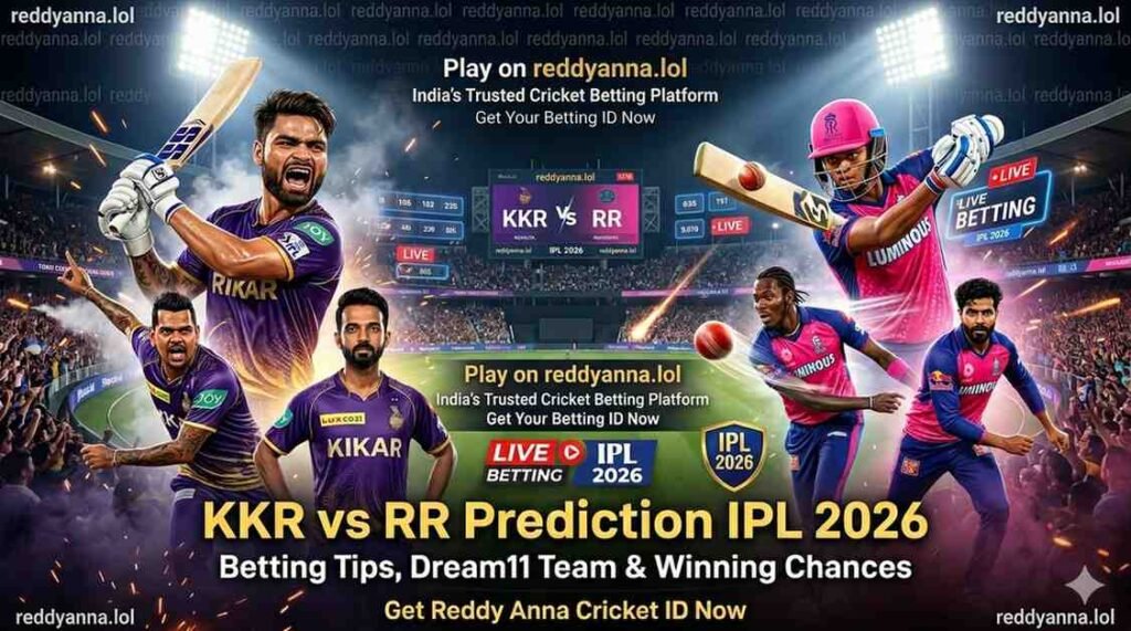 KKR vs RR betting id
