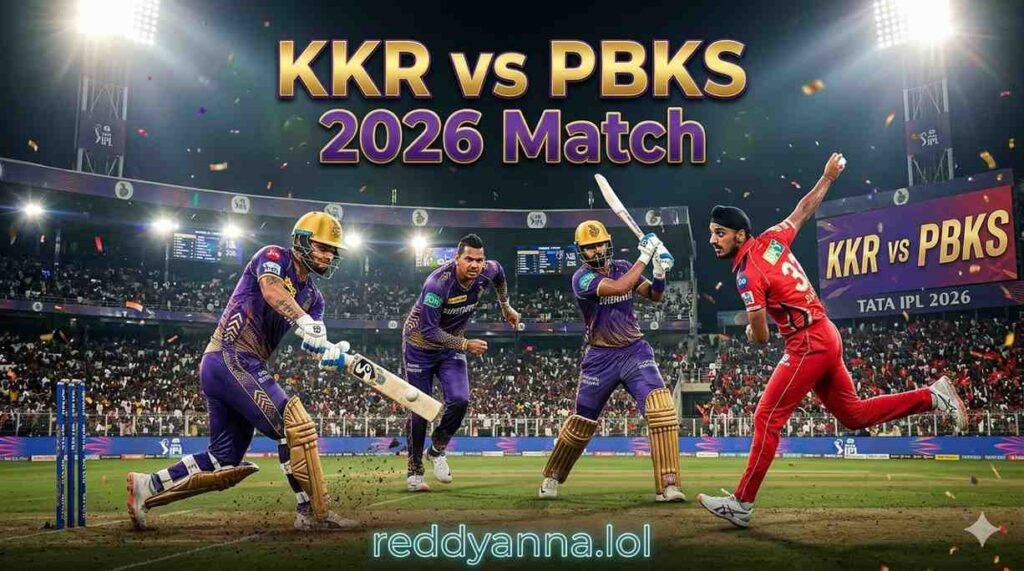 KKR vs PBKS 2026 Match