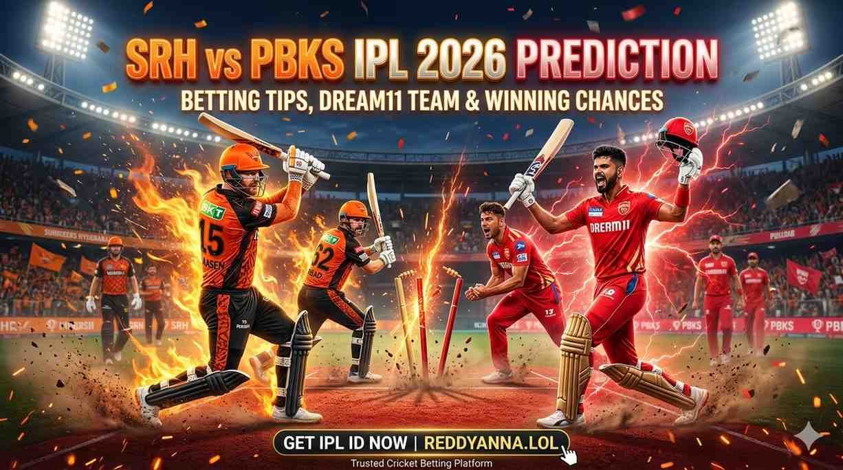 SRH vs PBKS betting